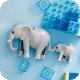 LEGO DUPLO Wild Animal Families oktatókészlet gyerekeknek Állatfigurák Elefánt Panda Tigris Teknős Szarvas Kreatív játék gyerekeknek