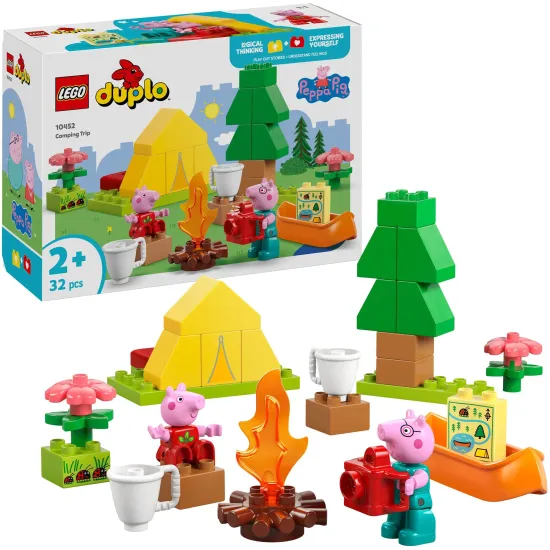 LEGO DUPLO 10452 lakókocsi LEGO® DUPLO® Camper – Kalandozz Malac Peppával!