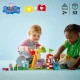 LEGO DUPLO Vidámpark Peppa, Cili és Dany óriáskeréken és csúszdával.