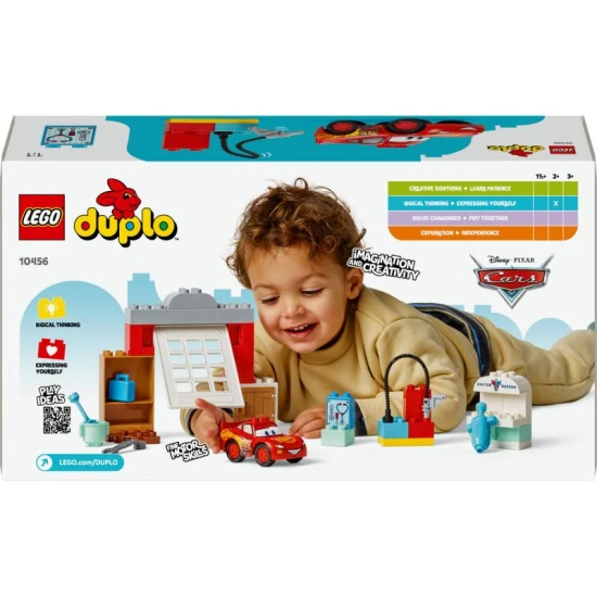 LEGO DUPLO 10456 – McQueen és látogatás Dr. Hudson garázsában autóval és kiegészítőkkel