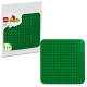 LEGO DUPLO Zöld építőszőnyeg 16 x 16 kiálló méretekkel