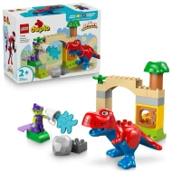 LEGO DUPLO 10463 Spidey-Rex dinoszaurusz vs. Zöld Manó