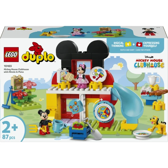 LEGO DUPLO 10465 Mickey egér klubház Minnie-vel és Plutóval
