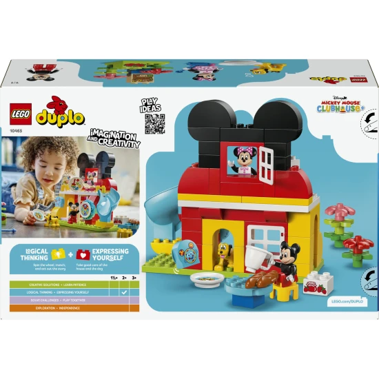 LEGO DUPLO 10465 Mickey egér klubház Minnie-vel és Plutóval