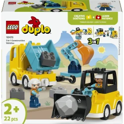 LEGO DUPLO 10475 Építkezési járművek 3 az 1-ben