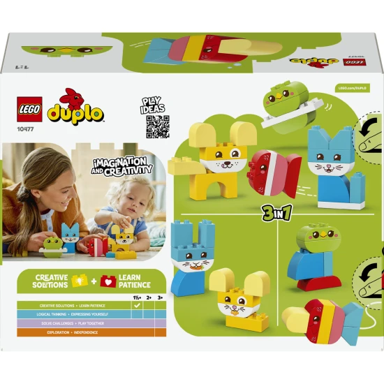 LEGO DUPLO 10477 Kreatív aranyos háziállatok 3 az 1-ben