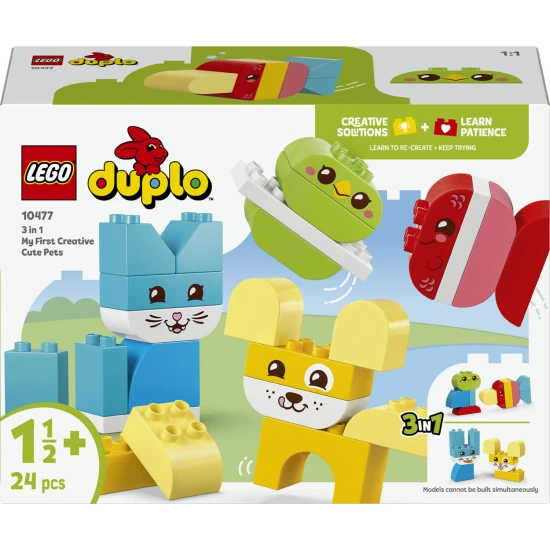 LEGO DUPLO 10477 Kreatív aranyos háziállatok 3 az 1-ben