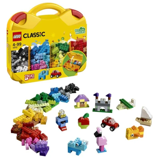 LEGO Classic Kreatív tok: Rendezett blokkok, végtelen szórakozás