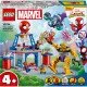 LEGO® 4+ Team Spidey's Spider Base – Akciódús építőkészlet Pók, Vasember és mások kedvenc szuperhőseivel