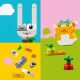 LEGO® Classic Creative Pets Building Kit (11034) – Építsd meg kedvenc házi kedvenceidet színes LEGO kockákkal és egyszerű utasításokkal