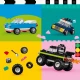 LEGO® Classic Creative járművek (11036) – 900 kockát és 52 kereket tartalmazó készlet különböző színű járművek építéséhez 5 éves kortól.