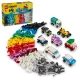 LEGO® Classic Creative járművek (11036) – 900 kockát és 52 kereket tartalmazó készlet különböző színű járművek építéséhez 5 éves kortól.