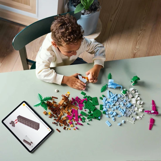 LEGO CLASSIC Kreatív dinoszauruszok – színes készletek történelem előtti lények létrehozásához