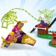 LEGO® Marvel 11200 – Spidey, Gobby és a Raptors egy fán harcol szuperhősökkel és dinoszauruszokkal.