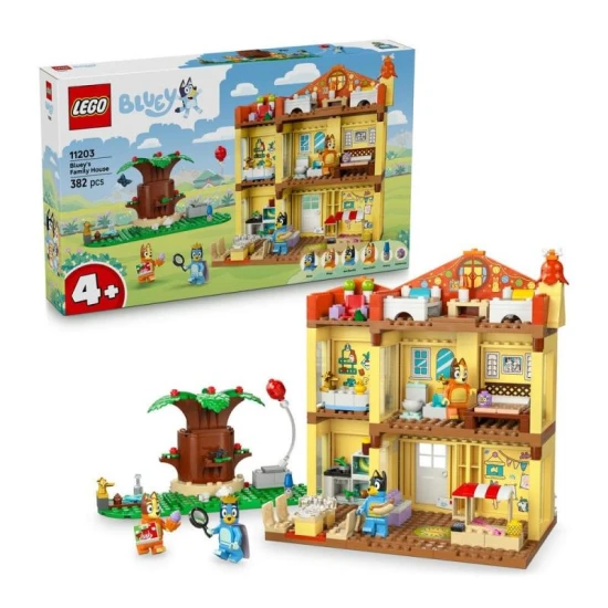 Bluey LEGO house – Kreatív játék, amely inspirálja saját történeteidet
