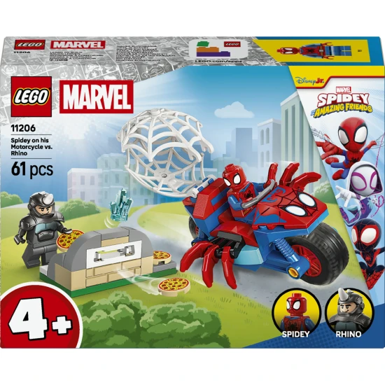 LEGO Marvel 11206 Pókember motorja vs. Rhino LEGO Marvel 11206 Pókember motorja vs. Rhino
