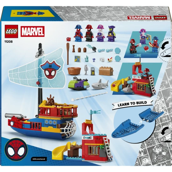 LEGO Marvel 11208 Pókcsapat kalózhajója LEGO Marvel 11208 Pókcsapat kalózhajója
