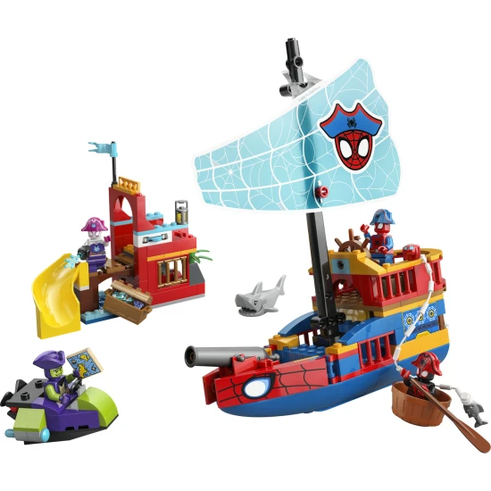 LEGO Marvel 11208 Pókcsapat kalózhajója LEGO Marvel 11208 Pókcsapat kalózhajója