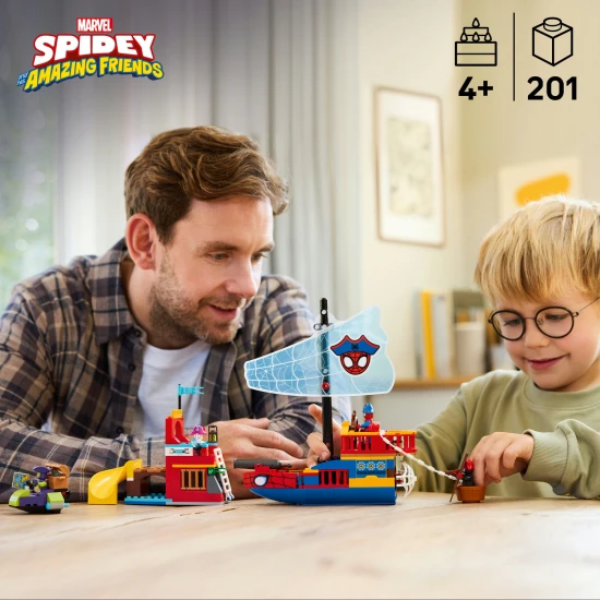 LEGO Marvel 11208 Pókcsapat kalózhajója LEGO Marvel 11208 Pókcsapat kalózhajója