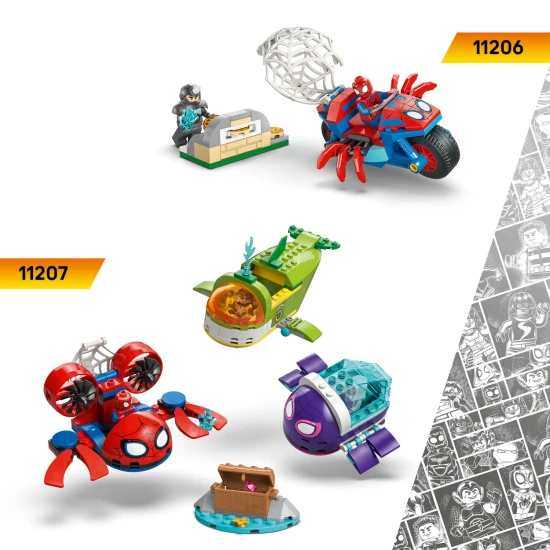 LEGO Marvel 11208 Pókcsapat kalózhajója LEGO Marvel 11208 Pókcsapat kalózhajója