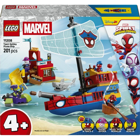 LEGO Marvel 11208 Pókcsapat kalózhajója LEGO Marvel 11208 Pókcsapat kalózhajója