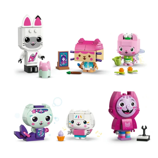 LEGO Gabby's Dollhouse 11215 Gabi és a kockákból készült macskabarátai