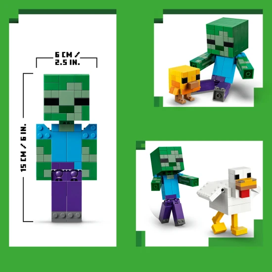 LEGO Minecraft 21582 Csirkezsoké