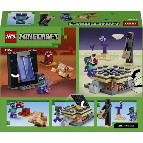 LEGO Minecraft 21584 Portálutazás a Netherbe és az Endbe
