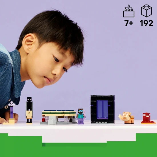 LEGO Minecraft 21584 Portálutazás a Netherbe és az Endbe