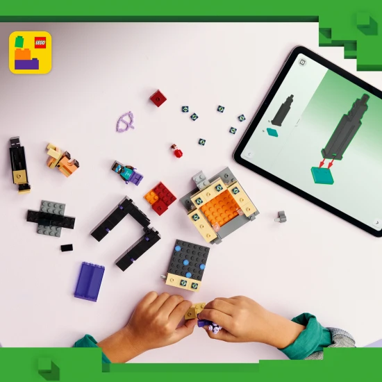LEGO Minecraft 21584 Portálutazás a Netherbe és az Endbe