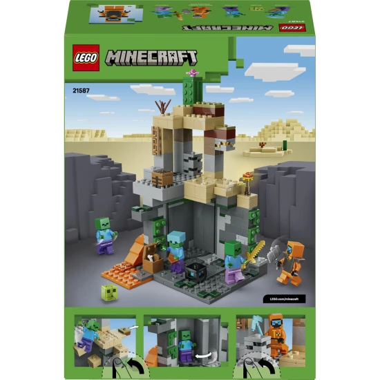 LEGO Minecraft 21587 Zombibörtön LEGO Minecraft 21587 Zombibörtön