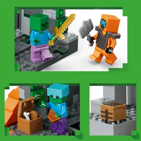 LEGO Minecraft 21587 Zombibörtön LEGO Minecraft 21587 Zombibörtön