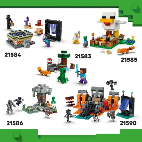 LEGO Minecraft 21587 Zombibörtön LEGO Minecraft 21587 Zombibörtön