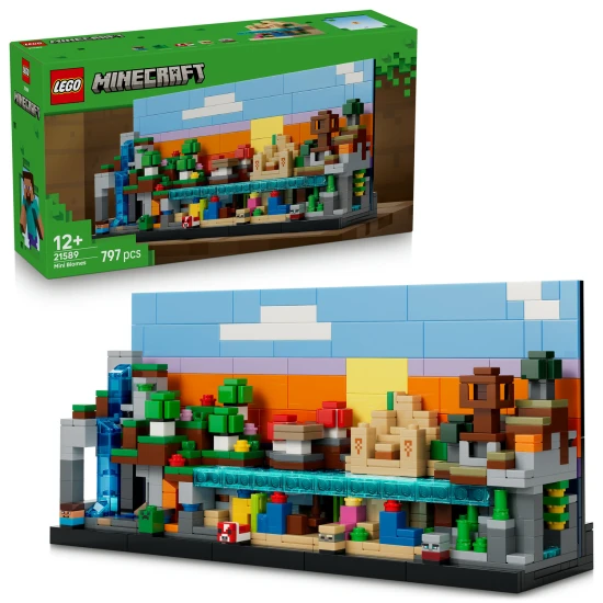 LEGO Minecraft 21589 Mini biomok