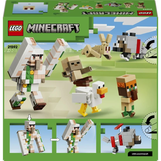 LEGO Minecraft 21592 Csirkezsoké és sivatagi támadás LEGO Minecraft 21592 Csirkezsoké és sivatagi támadás