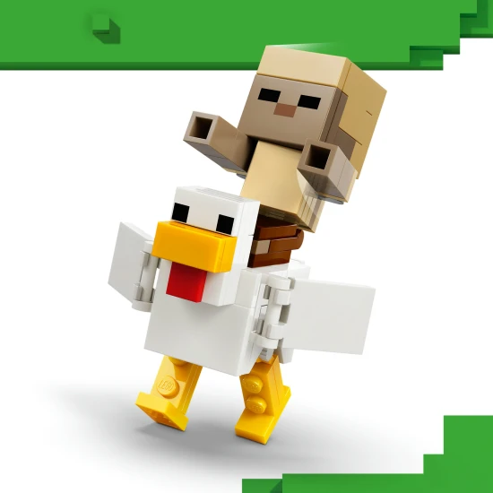LEGO Minecraft 21592 Csirkezsoké és sivatagi támadás LEGO Minecraft 21592 Csirkezsoké és sivatagi támadás