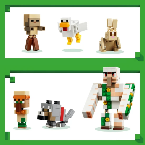 LEGO Minecraft 21592 Csirkezsoké és sivatagi támadás LEGO Minecraft 21592 Csirkezsoké és sivatagi támadás