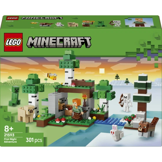 LEGO Minecraft 21593 Első éjszakai kaland