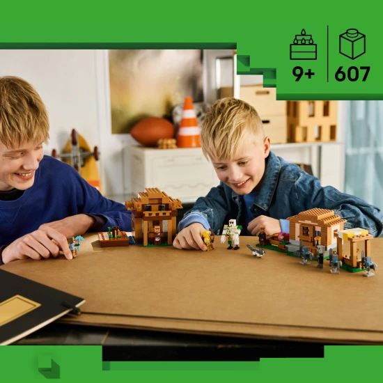 LEGO Minecraft 21596 Rablóvezér falutámadása LEGO Minecraft 21596 Rablóvezér falutámadása