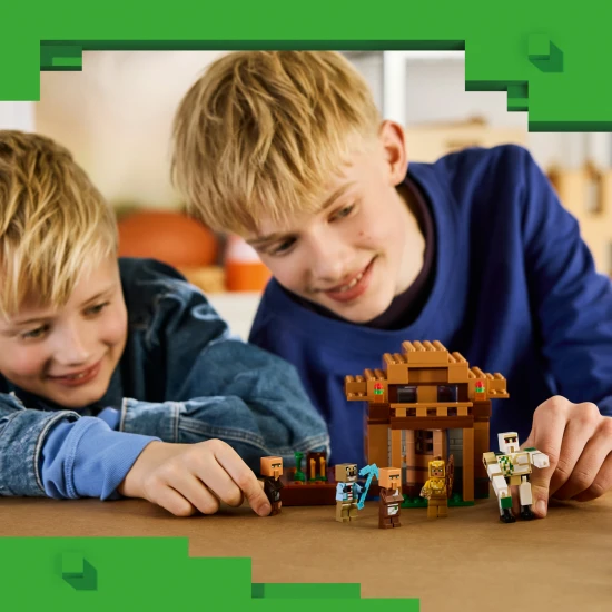 LEGO Minecraft 21596 Rablóvezér falutámadása LEGO Minecraft 21596 Rablóvezér falutámadása