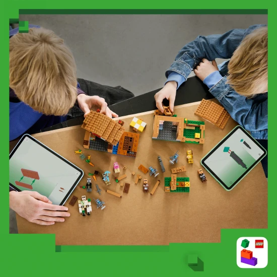 LEGO Minecraft 21596 Rablóvezér falutámadása LEGO Minecraft 21596 Rablóvezér falutámadása