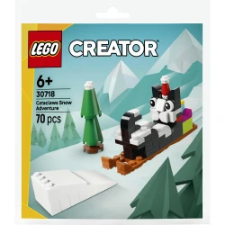 LEGO DUPLO 30718 Havas kaland Hópehely macskával
