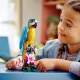 Engedd szabadjára a képzeletedet a LEGO Creator egzotikus papagájjal!
