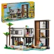 Három csodálatos LEGO Creator ház - egy luxusház úszómedencével, egy modern városi épület pezsgőfürdővel és egy erdei faház nyitható tetővel