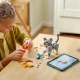 Kreatív építés a LEGO Creator készlettel – macska, kutya és galamb