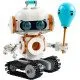LEGO CREATOR Space Robot - robot, űrkutya és rakéta egy készletben mozgó alkatrészekkel és egy fénykockával.