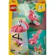 LEGO® Creator 3 az 1-ben készlet rózsaszín flamingóval, kakaduval és axolotllal – szórakoztató és kreatív építkezés gyerekeknek