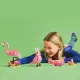 LEGO® Creator 3 az 1-ben készlet rózsaszín flamingóval, kakaduval és axolotllal – szórakoztató és kreatív építkezés gyerekeknek