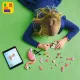LEGO® Creator 3 az 1-ben készlet rózsaszín flamingóval, kakaduval és axolotllal – szórakoztató és kreatív építkezés gyerekeknek