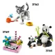 LEGO® Creator 3 az 1-ben készlet rózsaszín flamingóval, kakaduval és axolotllal – szórakoztató és kreatív építkezés gyerekeknek